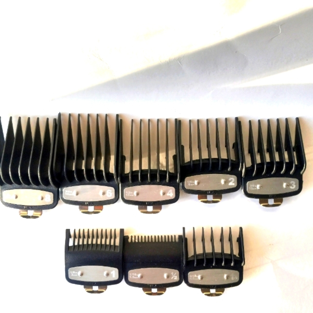 BLACK CLIPPER GUARDS FOR WELCOME CLIPPERS